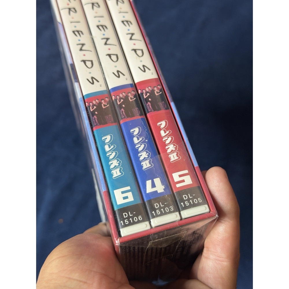 Vtg 2000 Japanese Collectors Edition Friends DVD Set Season 2 Brand New Rare